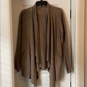 Blank NYC faux suede jacket